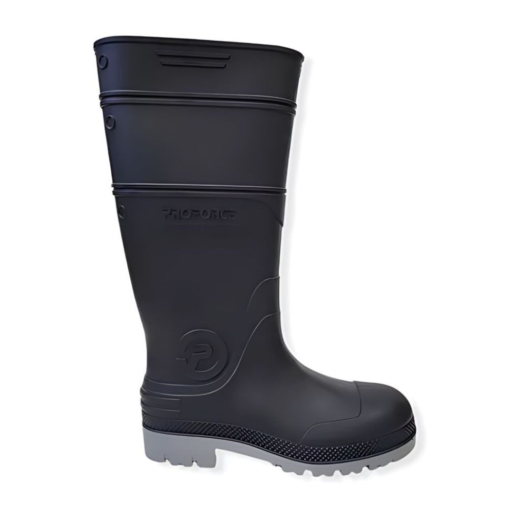 BOTA CAÑA LARGA PVC AZUL C/P PROFORCE
